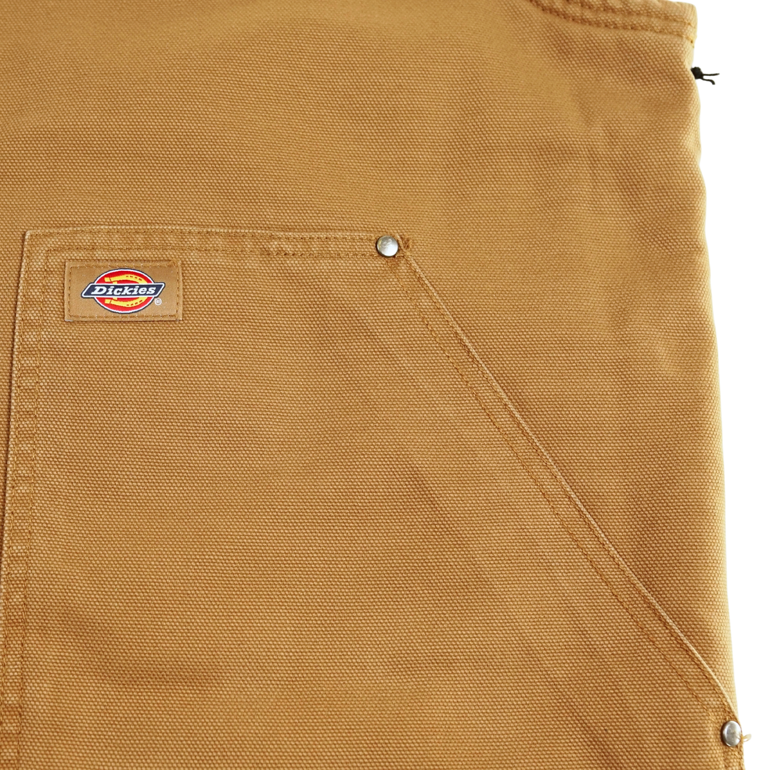 SF Dough Dickies Vest in brown duck