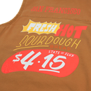 SF Dough Dickies Vest in brown duck