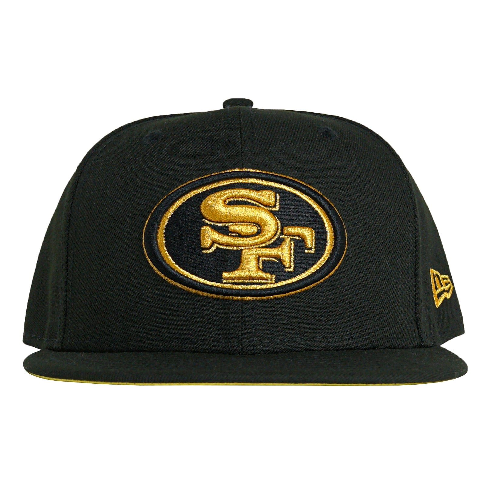 San Francisco 49ers 59Fifty Fitted Hat in black and gold
