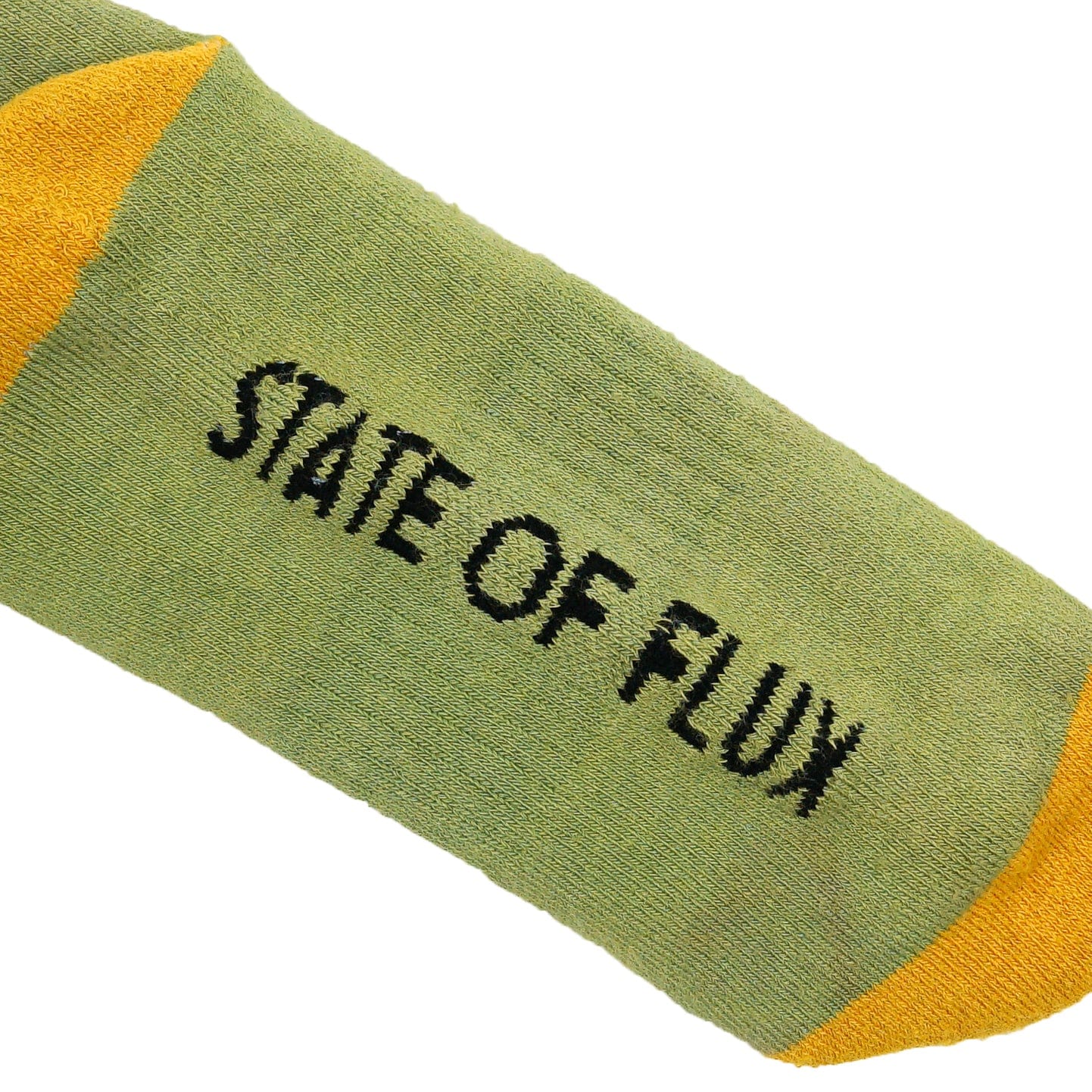 SOF Classic Crew Socks in olive and black