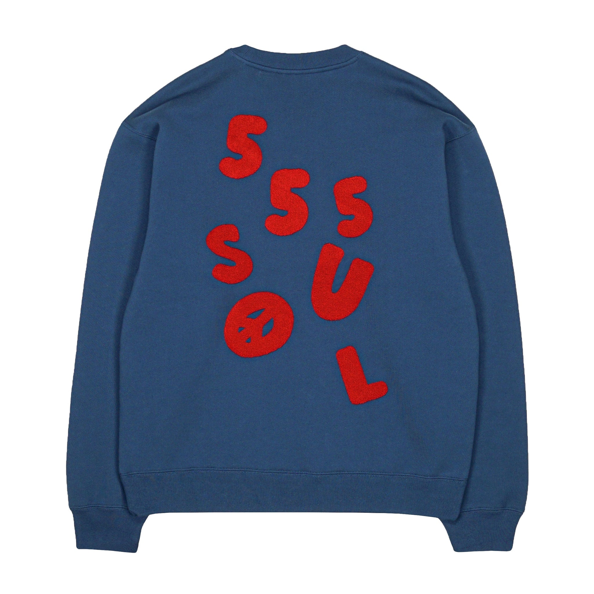 Peace and Love Crewneck in navy