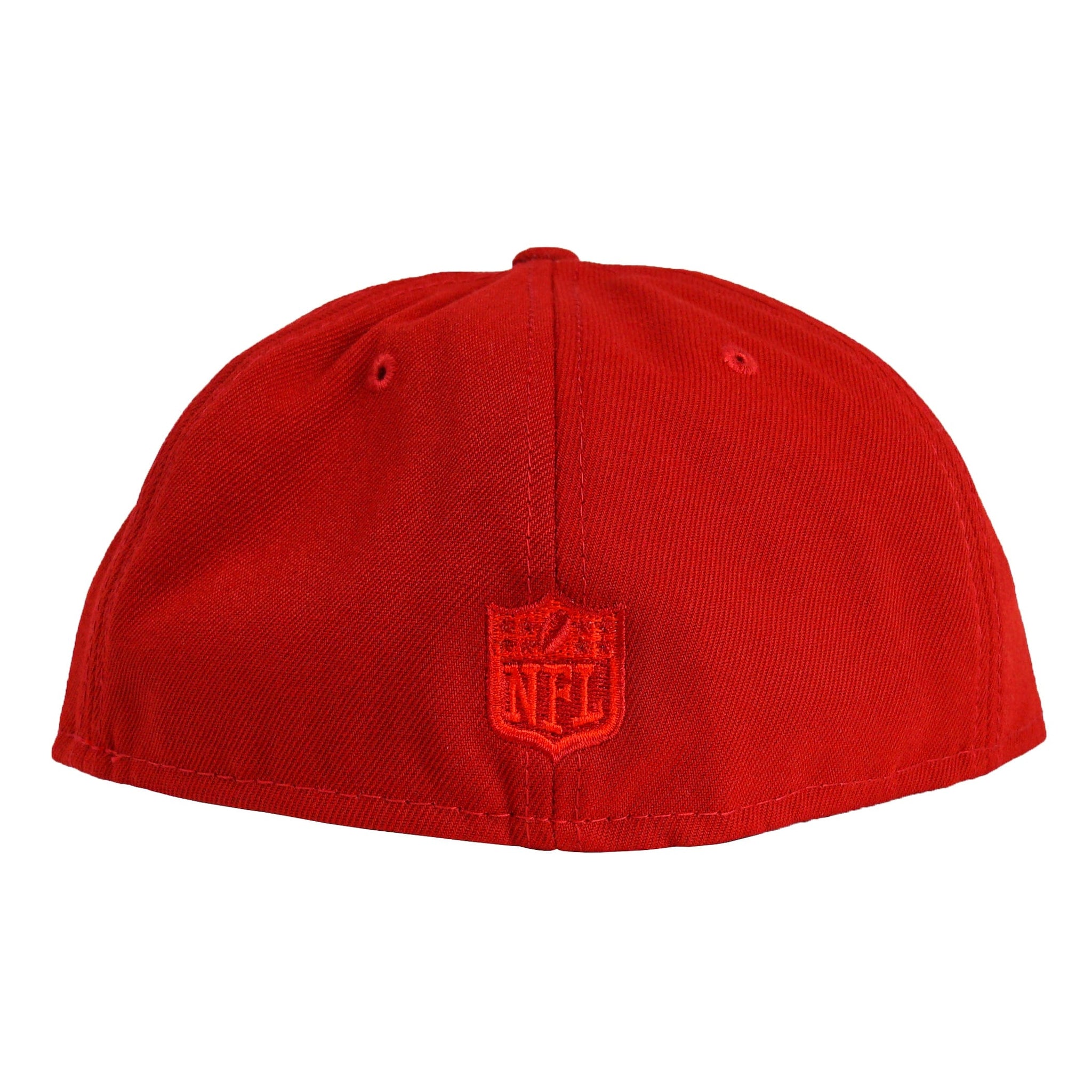 San Francisco 49ers 59Fifty Fitted Hat in scarlet monocamo