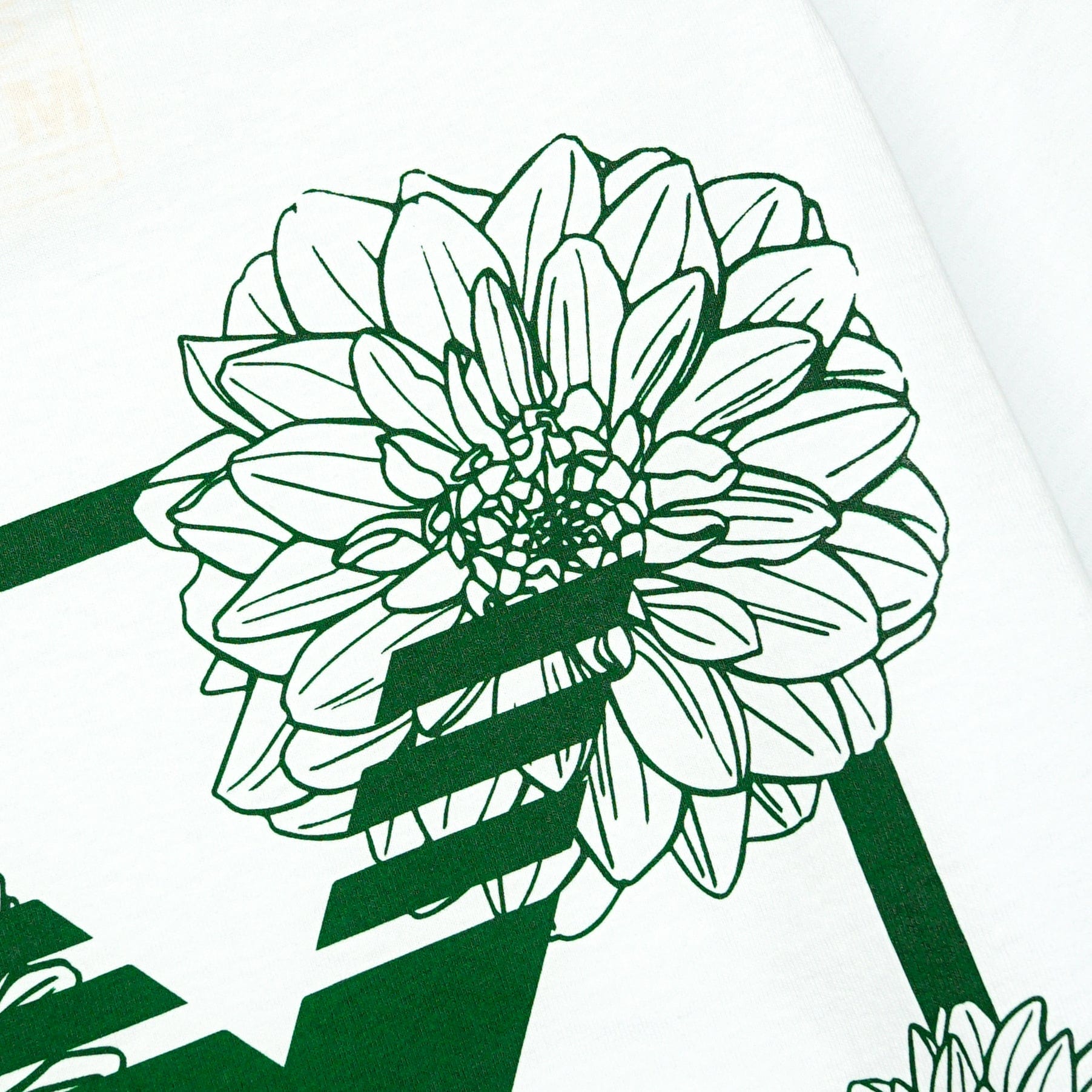 Bloom Therapy Tee in white
