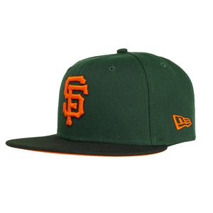 State Of Flux X New Era San Francisco Giants 59Fifty Fitted Hat in forest green and black