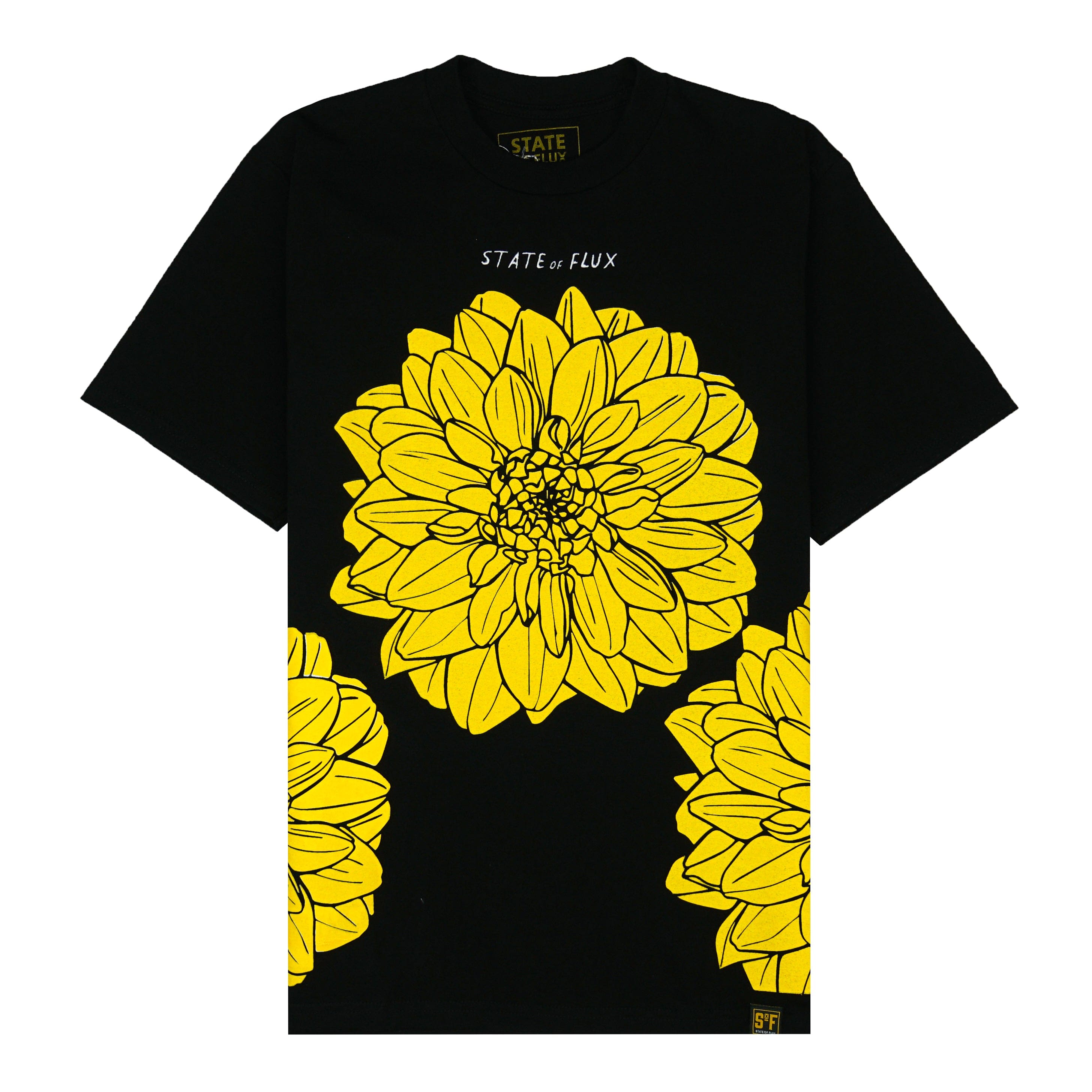 Dahlia Tee in black