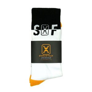 SOF Classic Crew Socks in white and black