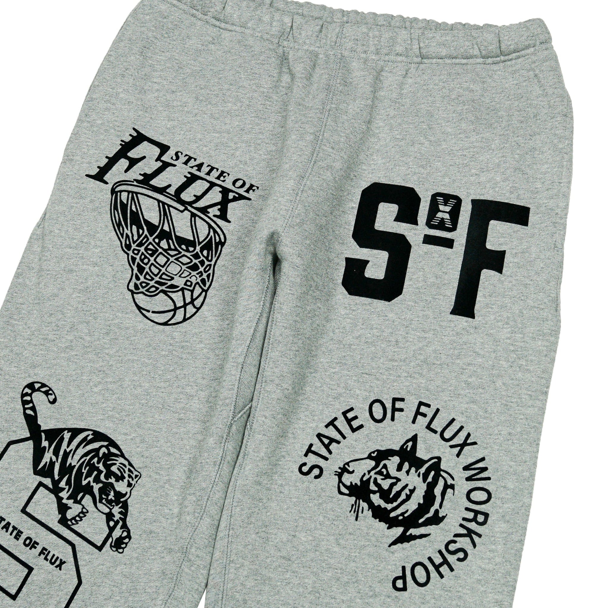 Allover SOF Sweatpants in heather grey