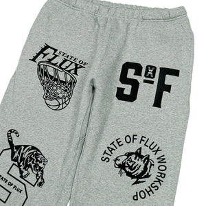 Allover SOF Sweatpants in heather grey