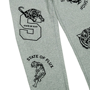 Allover SOF Sweatpants in heather grey