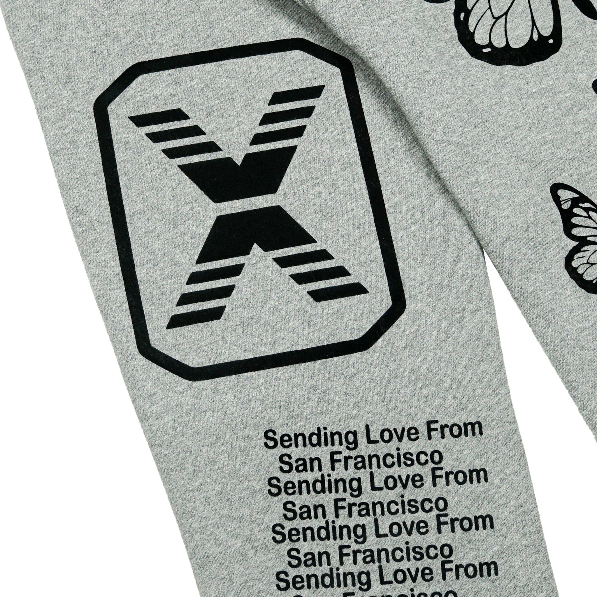 Allover SOF Sweatpants in heather grey