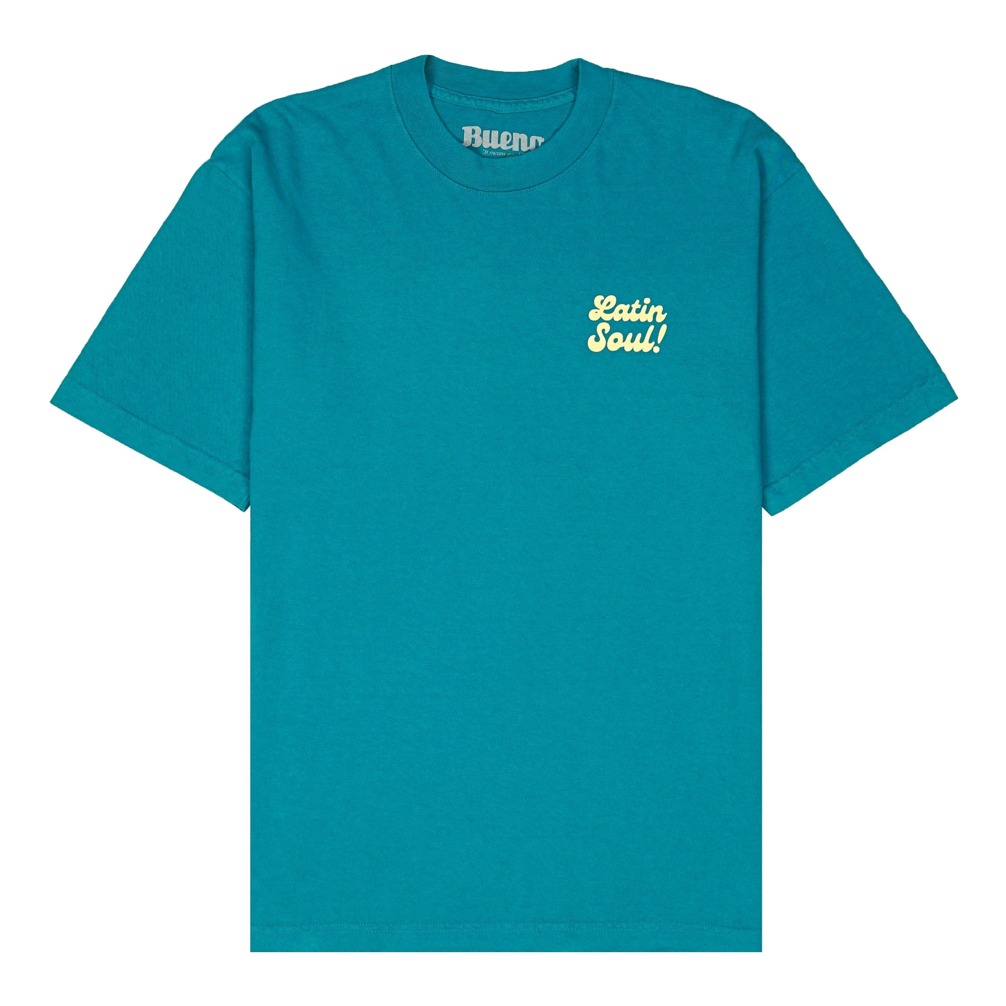Latin Soul Tee 2.0 in munsell blue