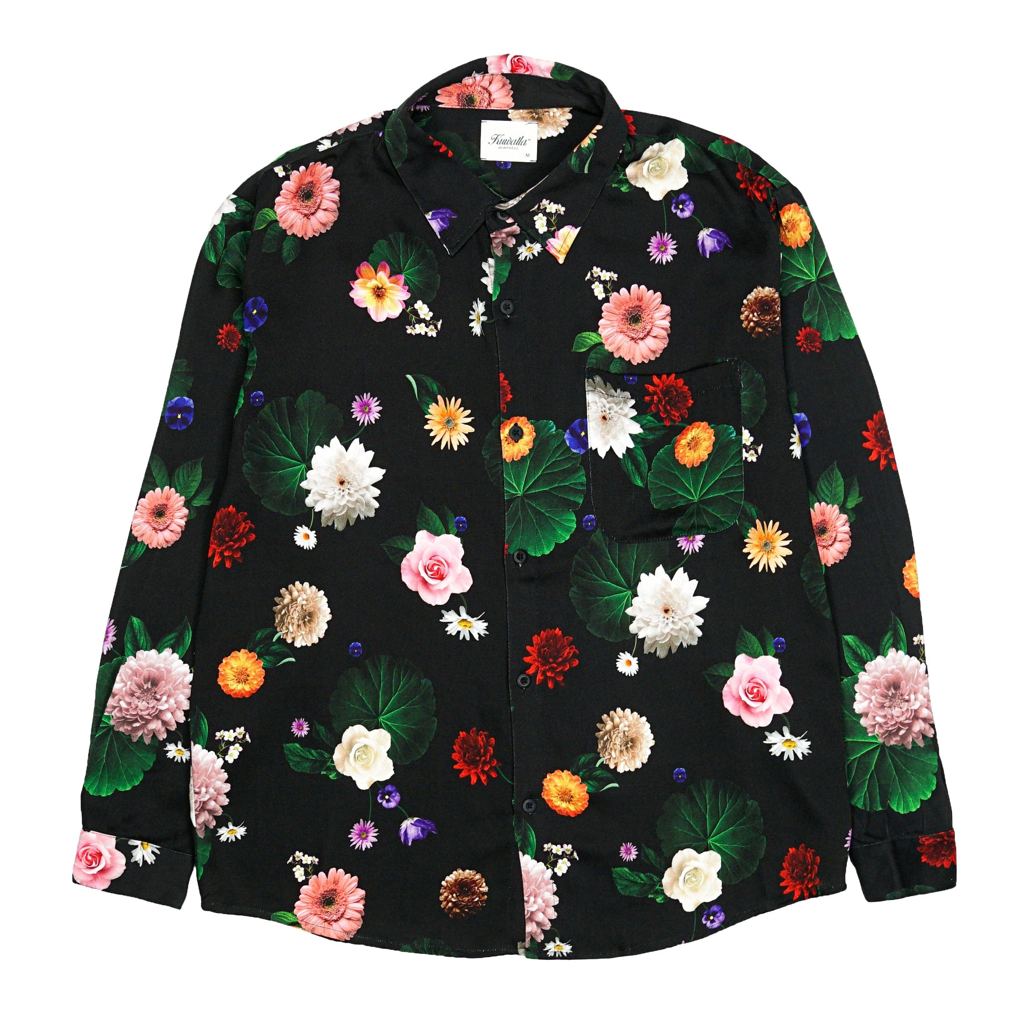Long Sleeve Yacht Shirt in floral