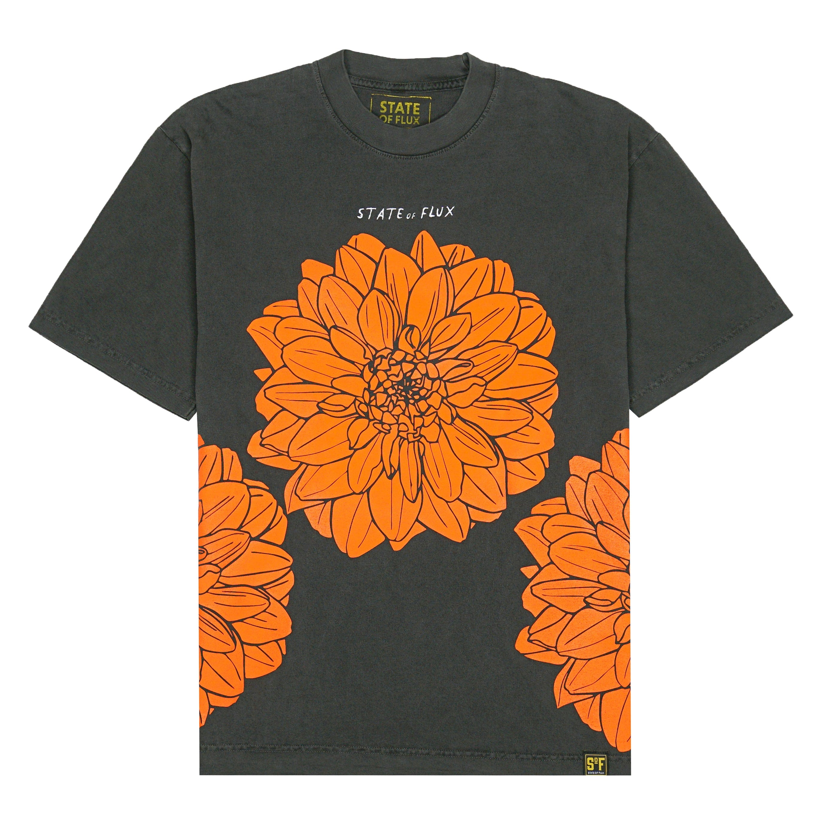 Dahlia Tee in vintage black