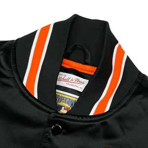 San Francisco Giants Heavyweight Satin Jacket in black