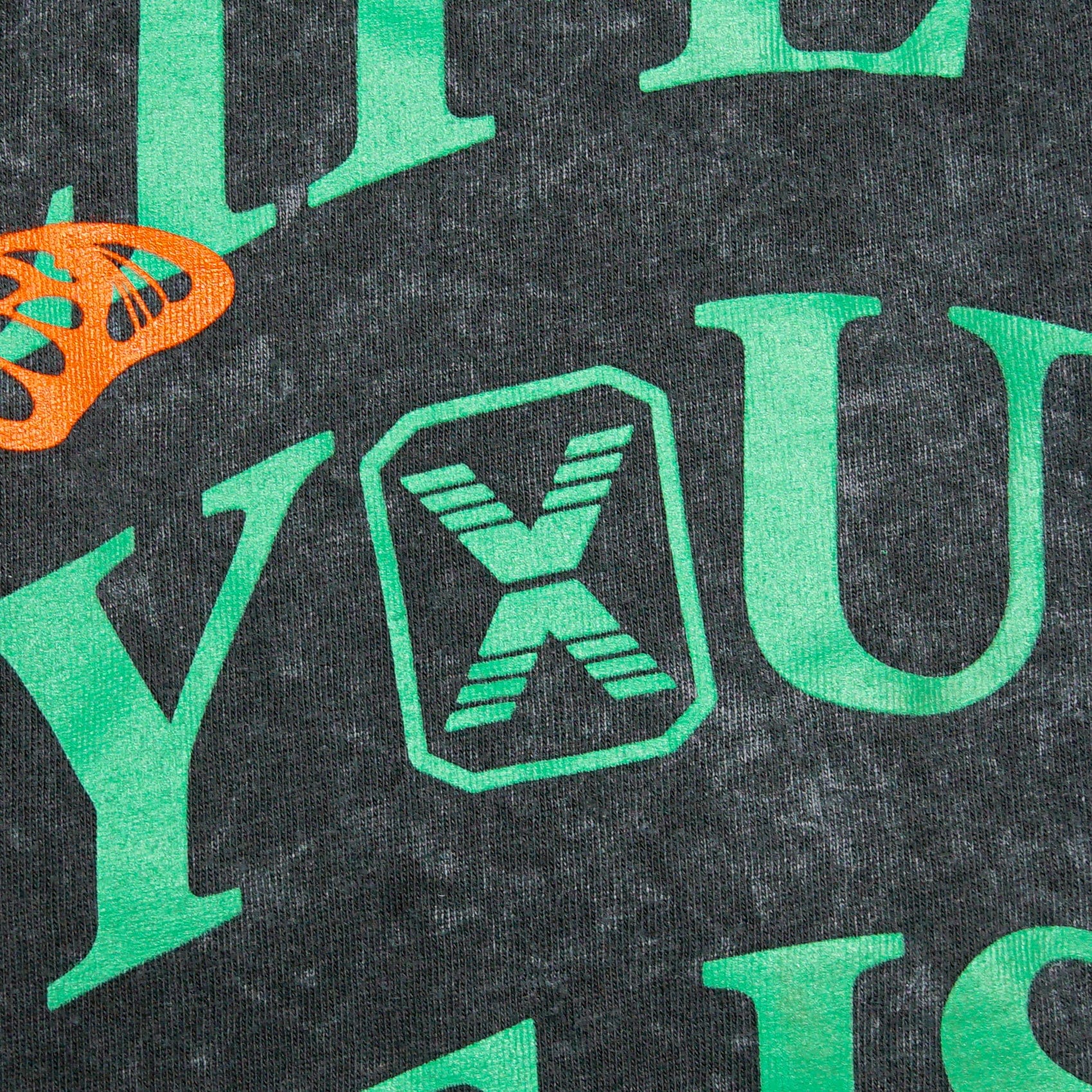 Today Is The Day Tee 2.0 in black acid wash
