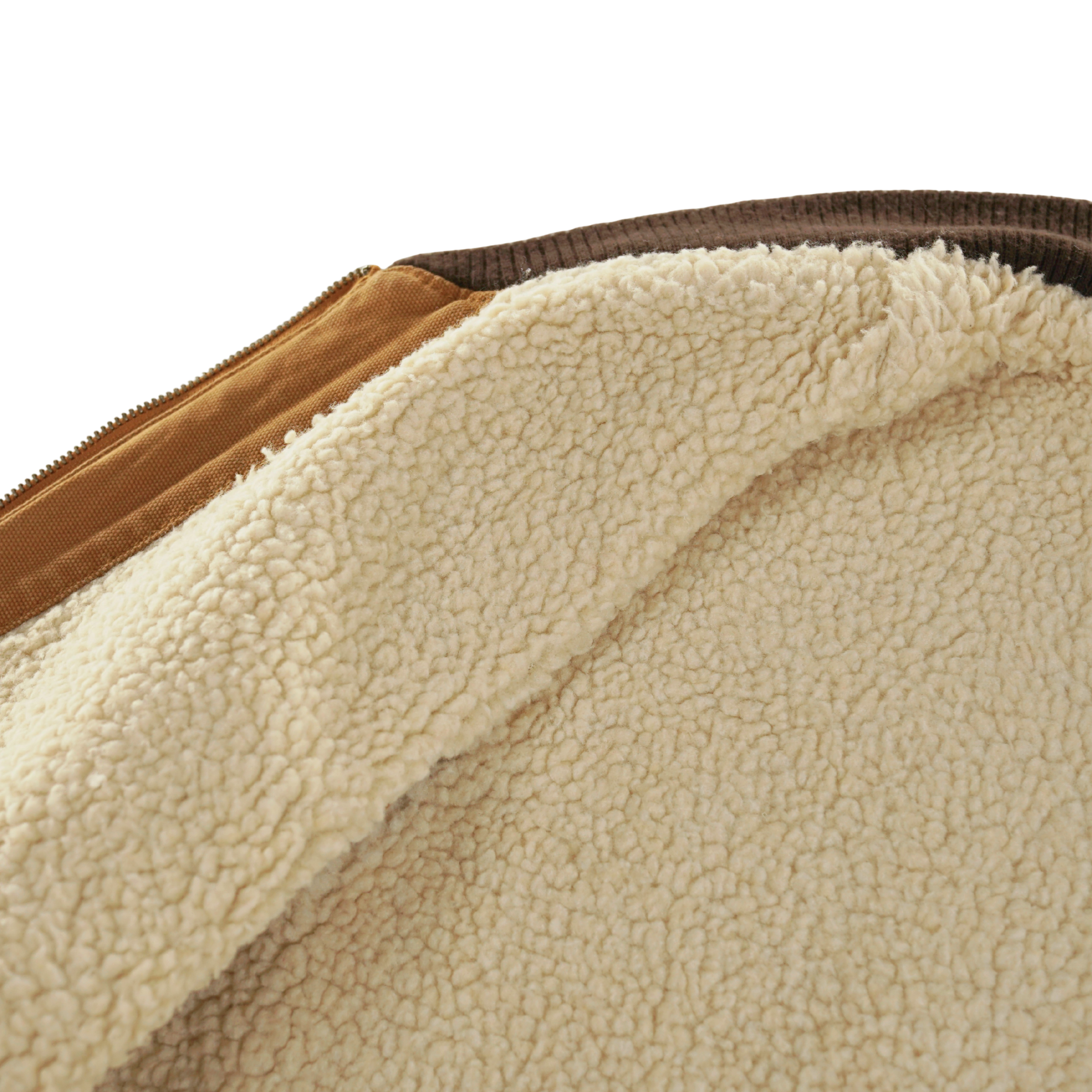 SF Dough Dickies Vest in brown duck