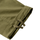 Olive green Tactical Cargo Pants in olive featuring a relaxed straight-leg cuff with a drawstring cord.