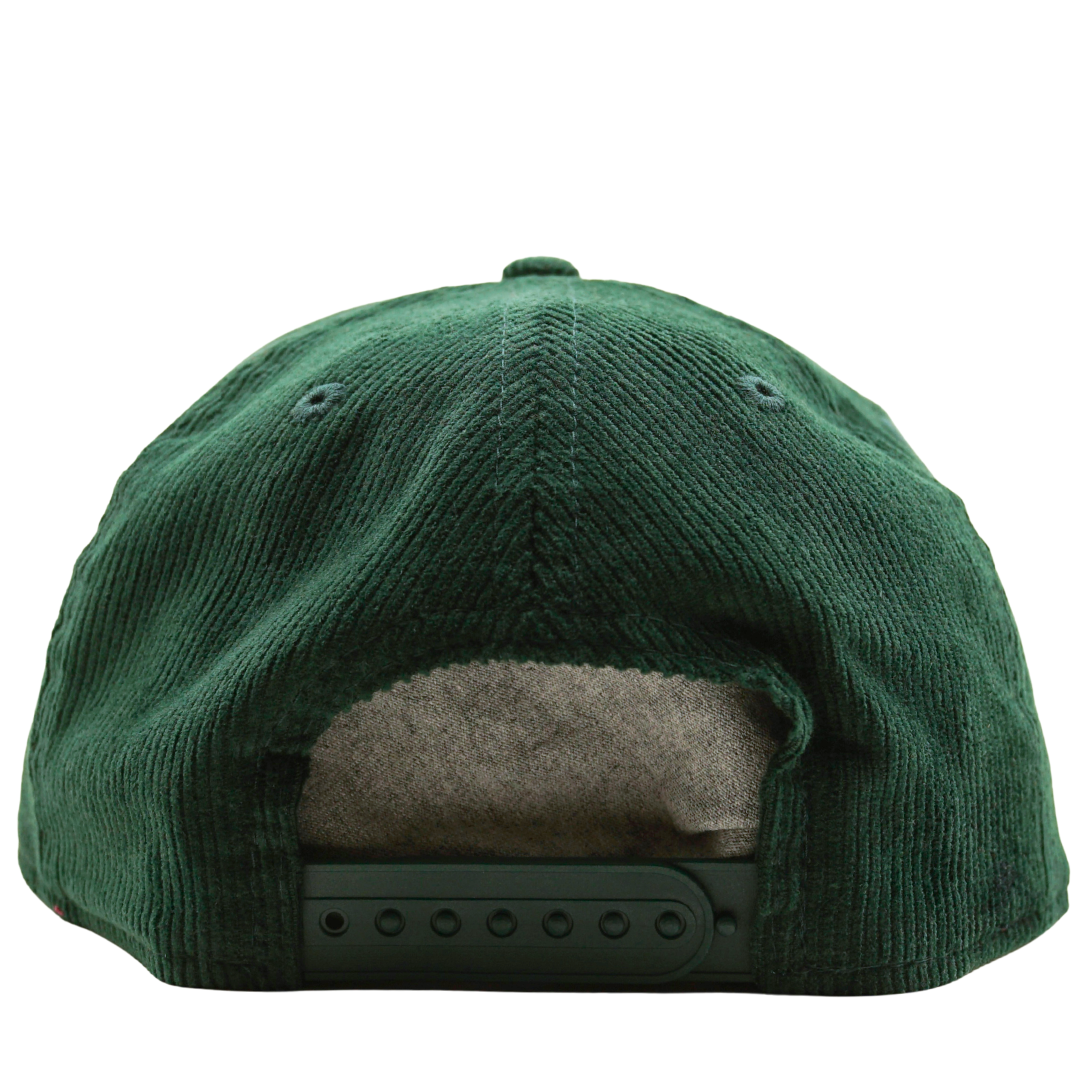 San Francisco Giants All-Star Trolley Corduroy Golfer Snapback Hat in dark green and white