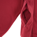 Never Break Embossed Crewneck in maroon