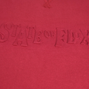 Never Break Embossed Crewneck in maroon