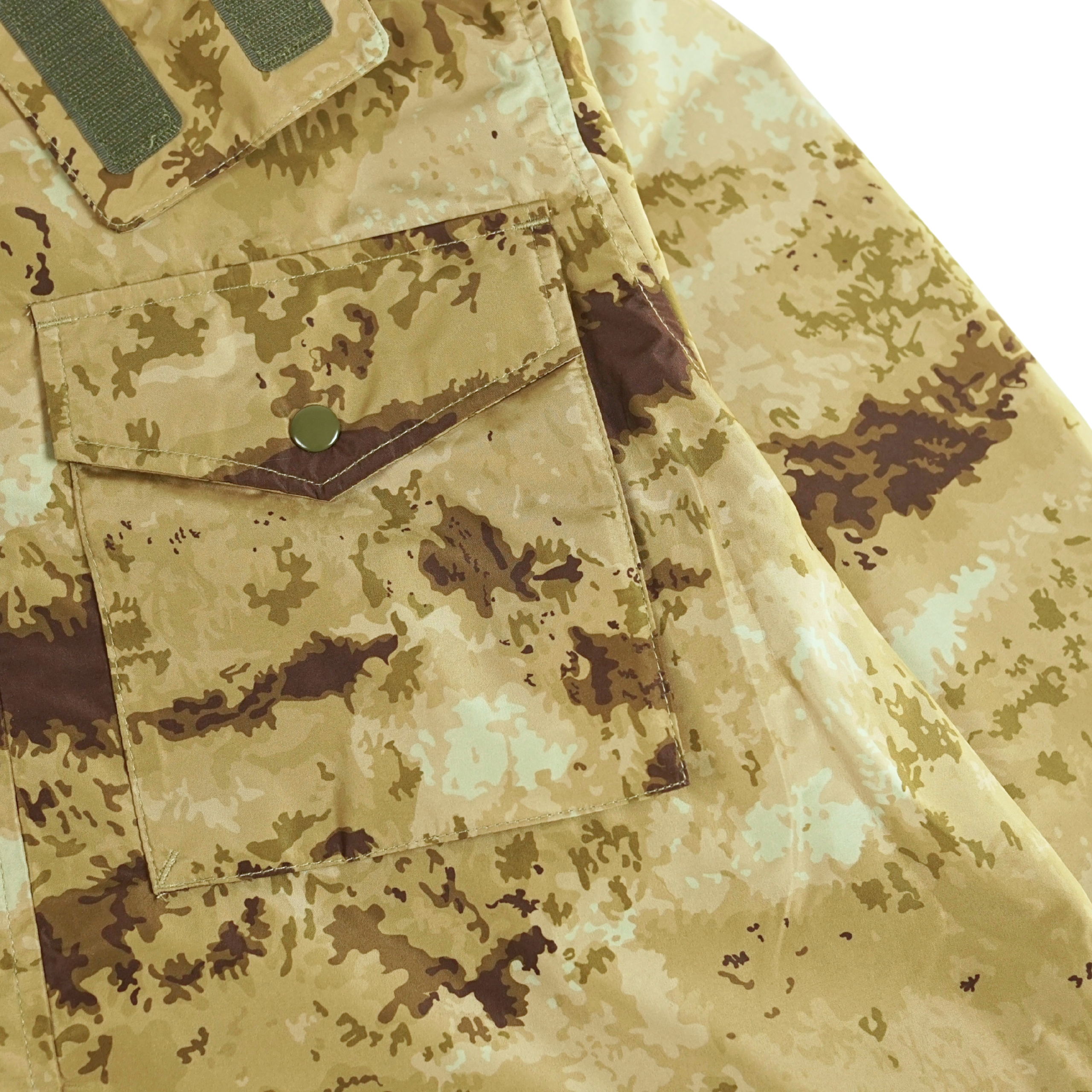 Tactical M-65 Field Jacket in green blur camo