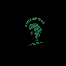 Prowler Tee in purple tiger tie-dye