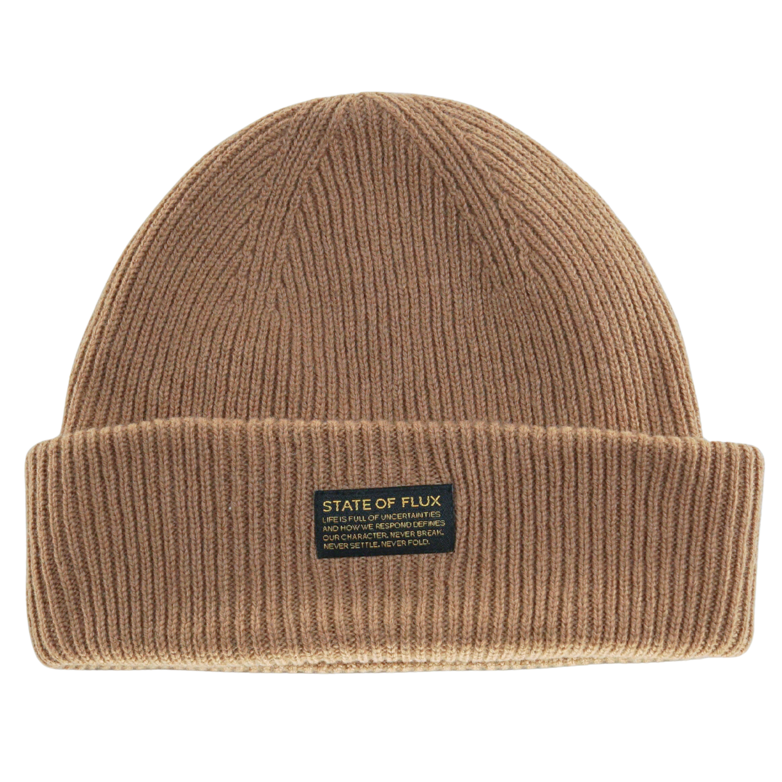 Wool Mantra Beanie in tan