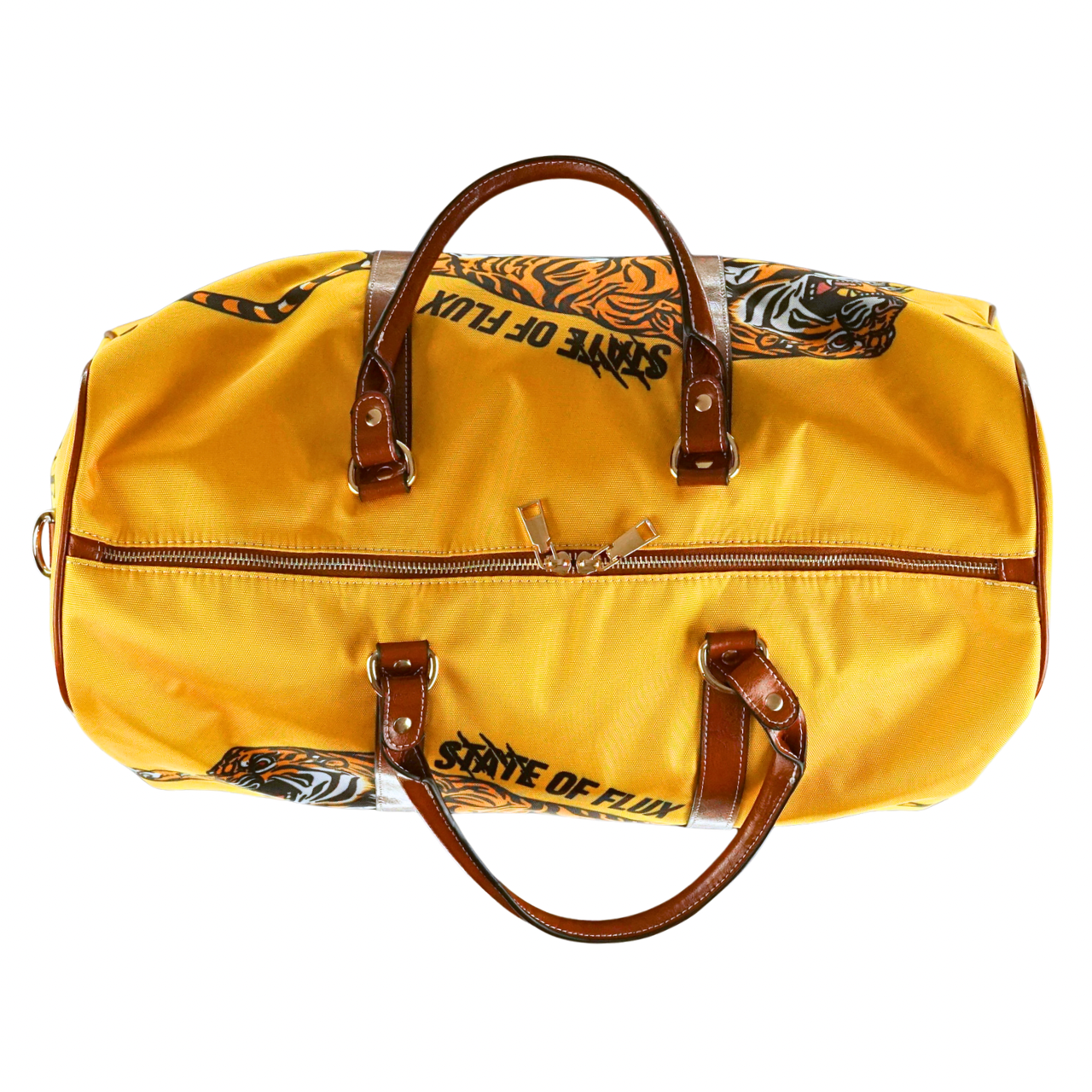 SOF Mojo Weekender Bag 3.0 in mustard and brown