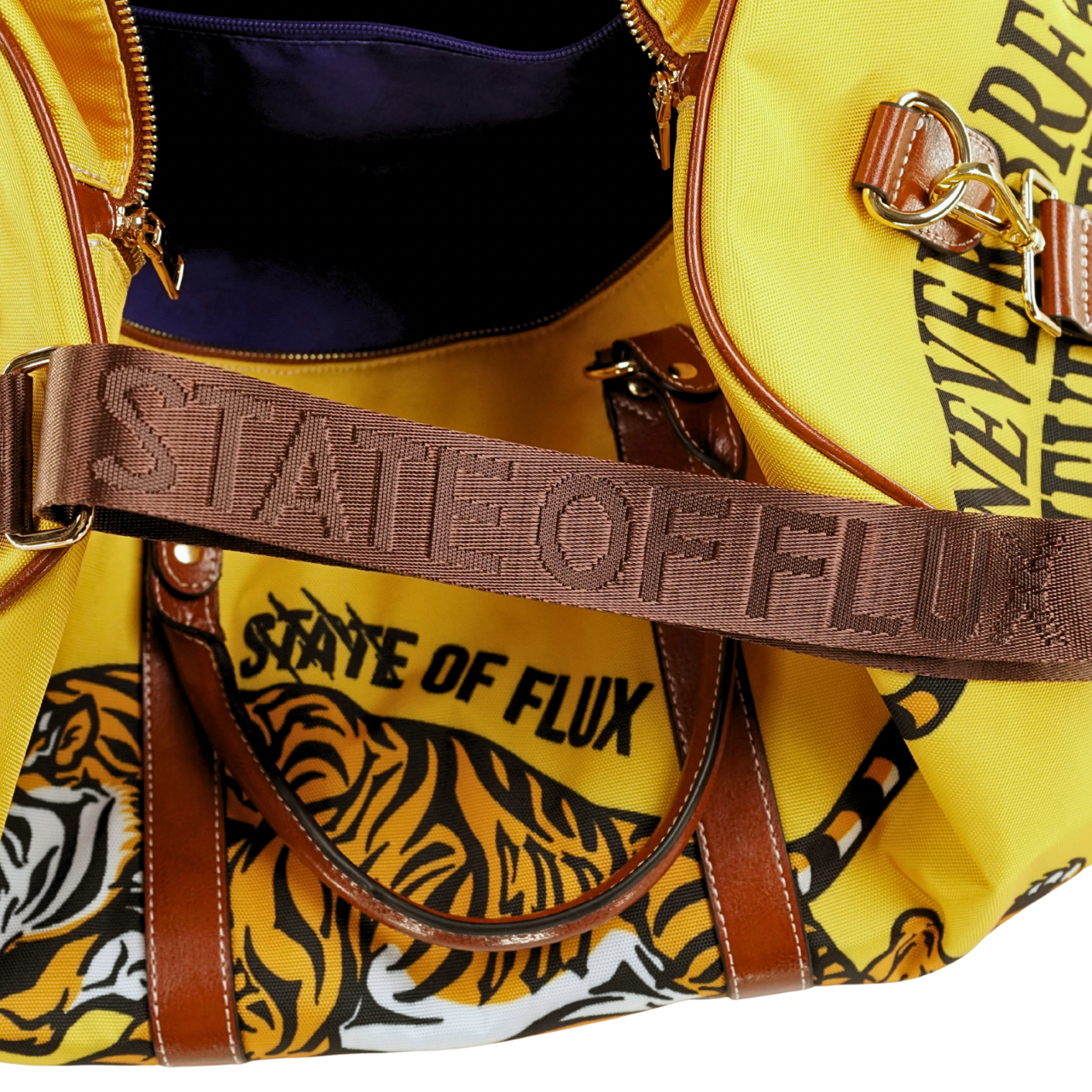 SOF Mojo Weekender Bag 3.0 in mustard and brown