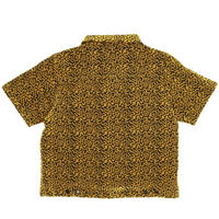 SOF Mindstate Short-sleeve Trucker Jacket in mustard and black