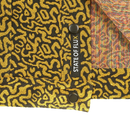 SOF Mindstate Short-sleeve Trucker Jacket in mustard and black