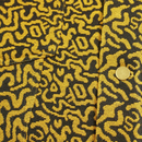 SOF Mindstate Short-sleeve Trucker Jacket in mustard and black