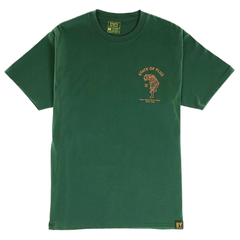 Prowler Tee in forest green and copper