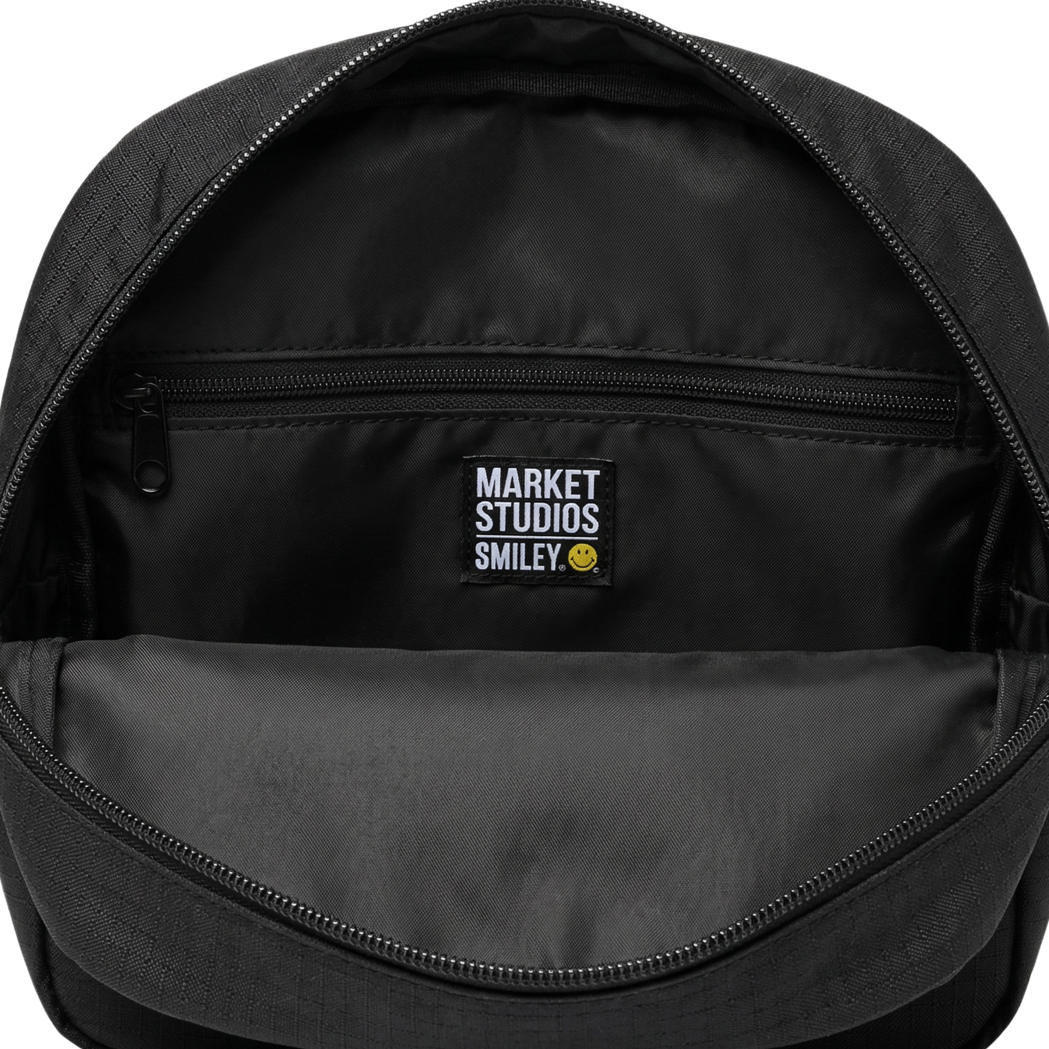 Smiley Large Crossbody Bag in black