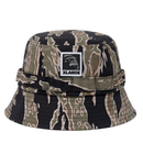 Ripstop Label Bucket Hat in tiger camo