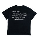 Internet Quotes Tee in black