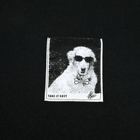 Internet Quotes Tee in black