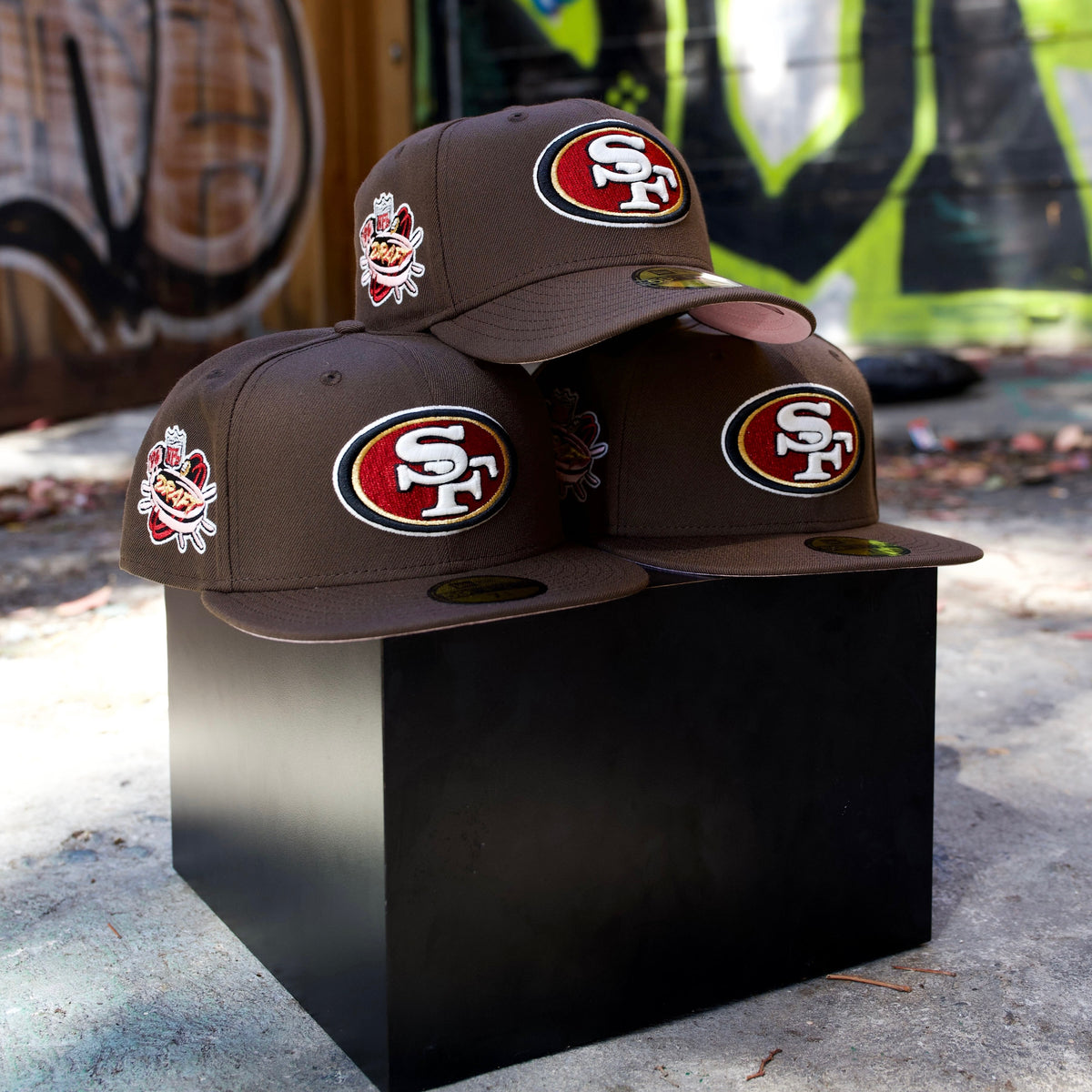 **PREORDER ONLY** San Francisco 49ers T.O. Pinky 59Fifty Fitted Hat in walnut