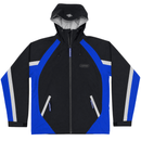 Aegis Shell Jacket in black and royal blue - Devá States - State Of Flux