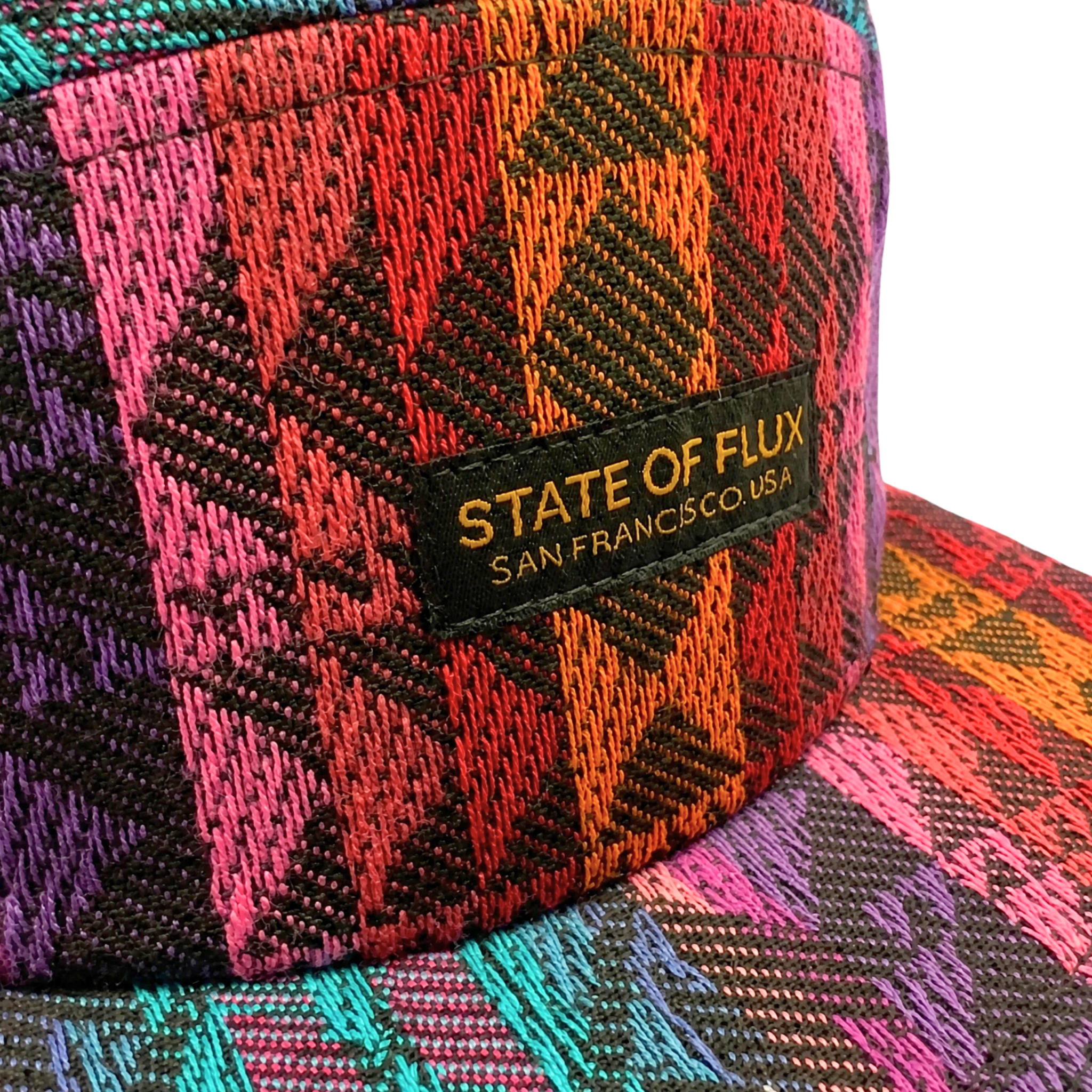 Afterglow 5-Panel Hat in multi