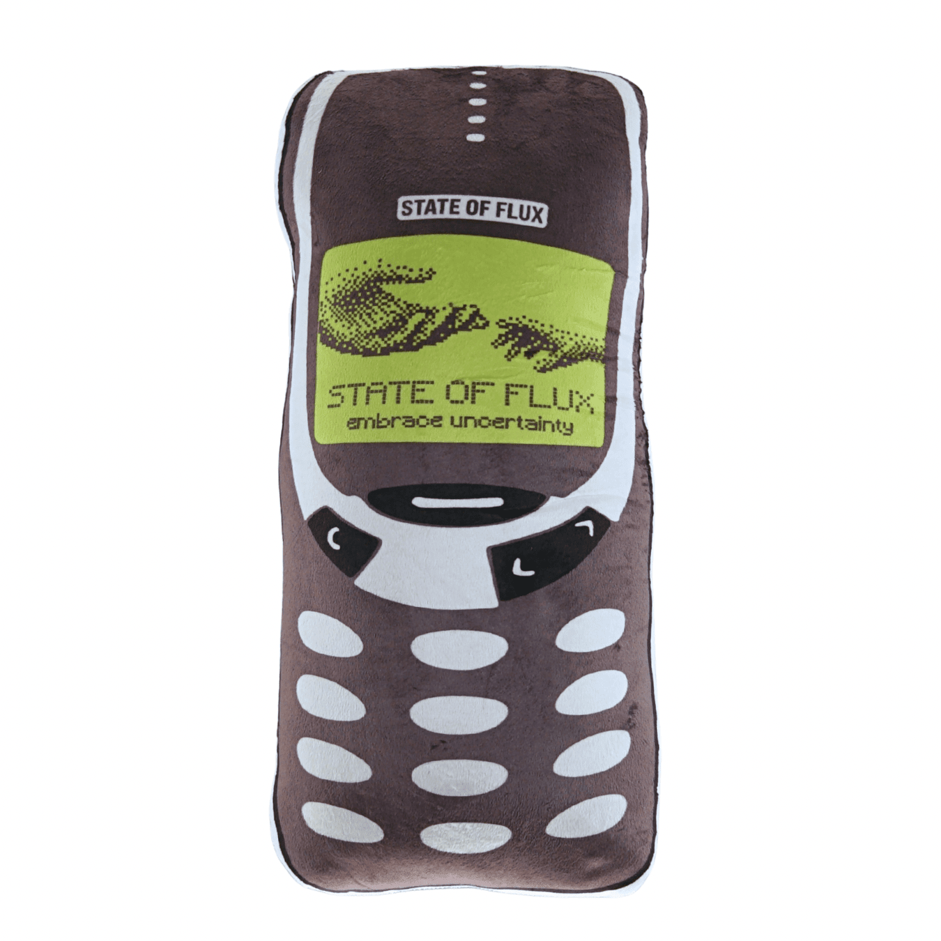 Answer The Call Pillow in black