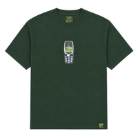 Answer The Call Tee in forest green - State Of Flux - State Of Flux