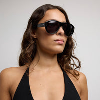 Austin Sunglasses in elysium double black and ink polarized - Szade - State Of Flux