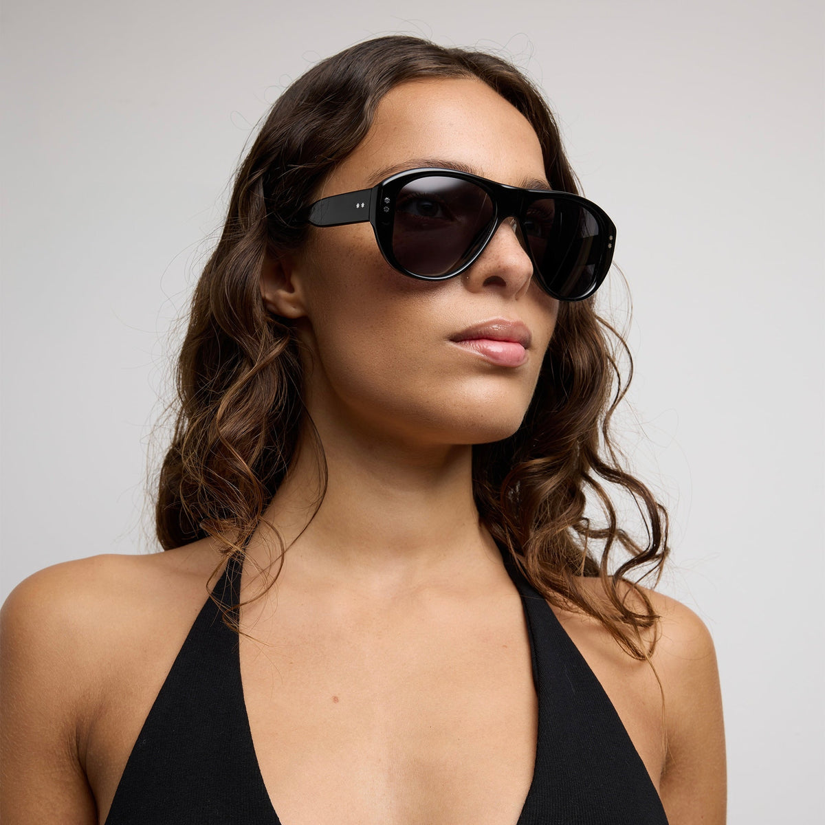 Austin Sunglasses in elysium double black and ink polarized - Szade - State Of Flux
