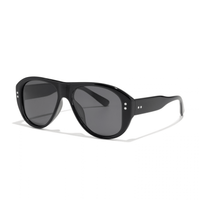 Austin Sunglasses in elysium double black and ink polarized - Szade - State Of Flux