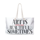 Beautiful Art Tote Bag in white - State Of Flux - State Of Flux