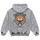 Bengal Zip-up Hoodie 3.0 in mineral grey - State Of Flux - State Of Flux