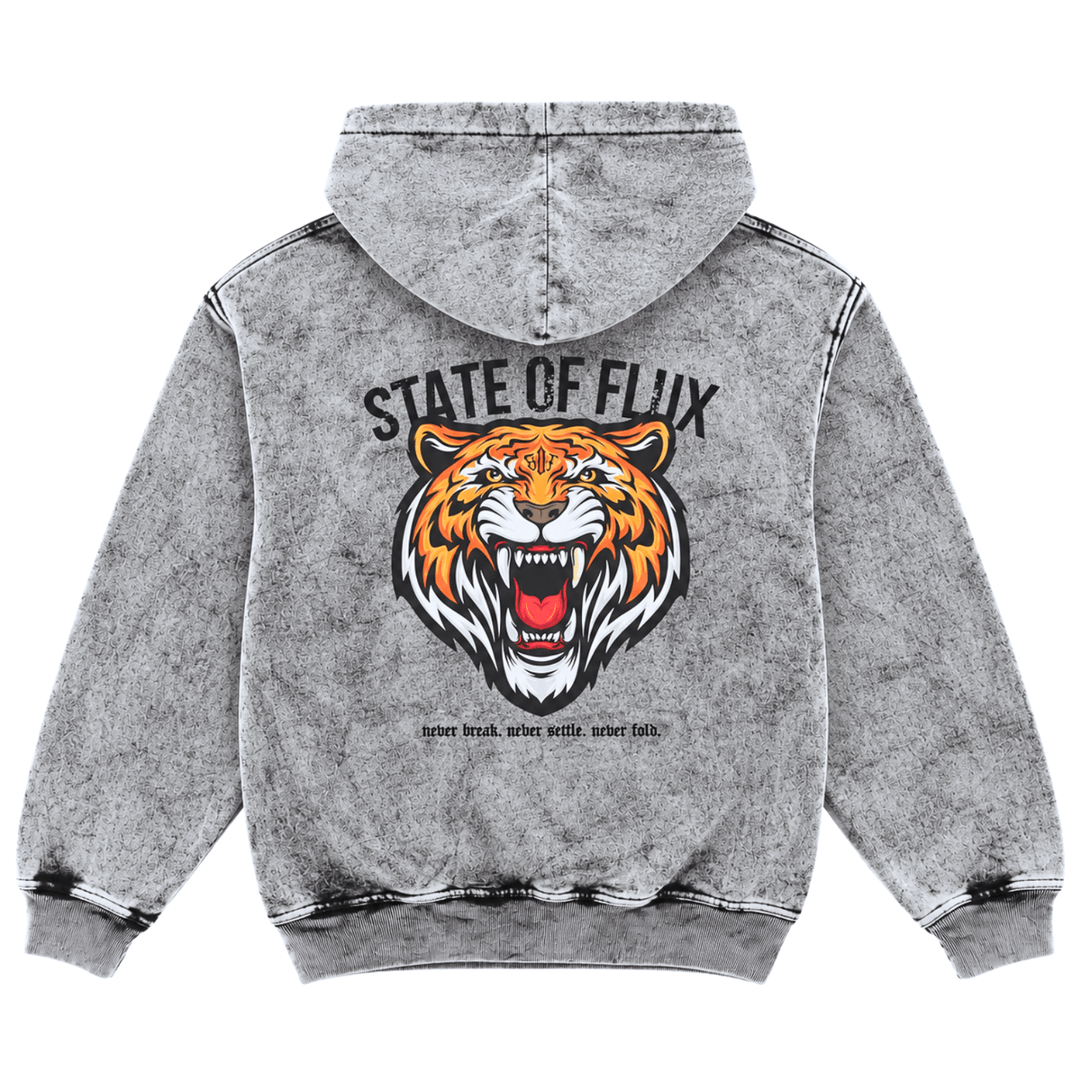 Bengal Zip-up Hoodie 3.0 in mineral grey
