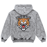 Bengal Zip-up Hoodie 3.0 in mineral grey - State Of Flux - State Of Flux