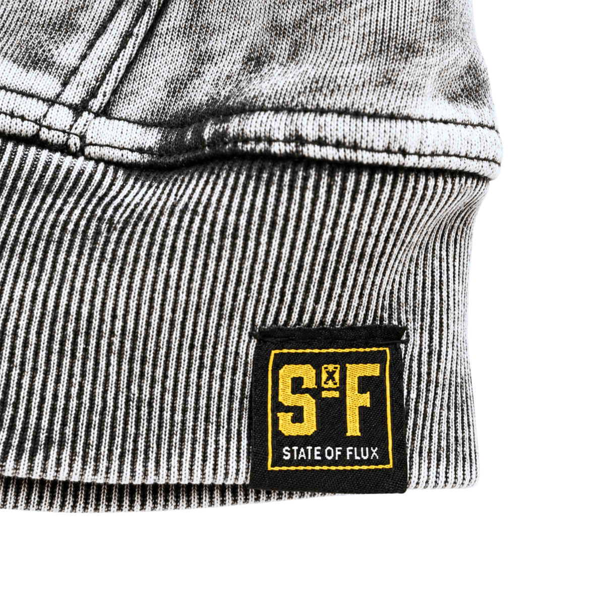 Bengal Zip-up Hoodie 3.0 in mineral grey - State Of Flux - State Of Flux